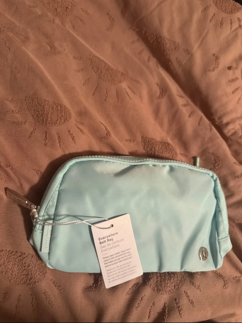 lululemon athletica Everywhere Belt Bag Cosmetic Pouch - Light Blue